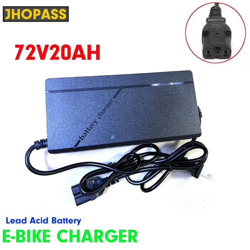 84V 20A Smart Charger - Caricabatterie Intelligente 72V20AH GEL AGM per